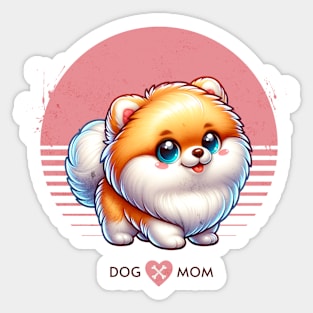 Pomeranian Puppy | Proud Dog Mom Sticker